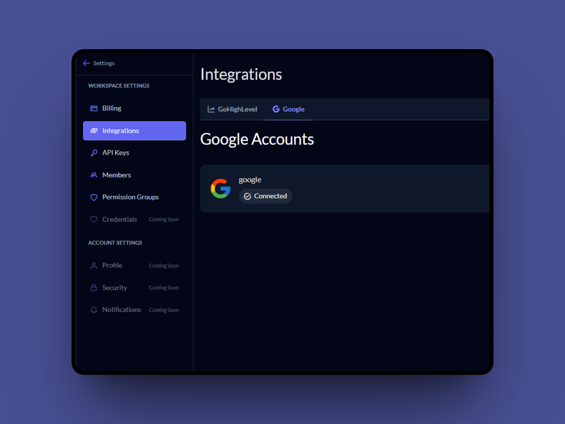 Basic Configuration Step